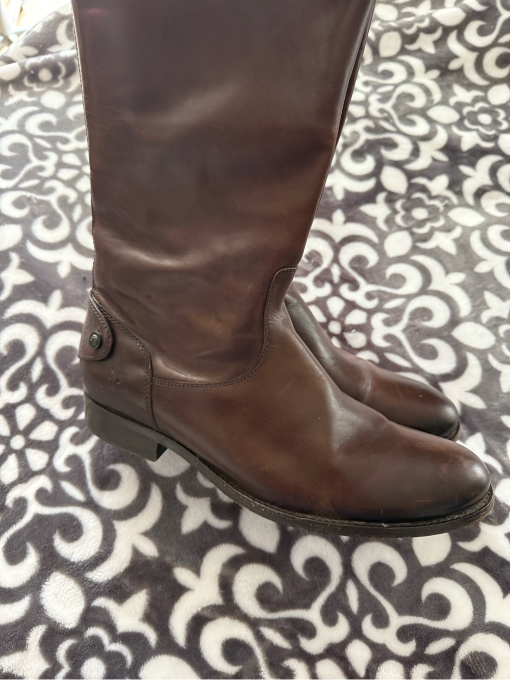 Frye, Melissa, chocolate brown, size 11 - Picture 8 of 9